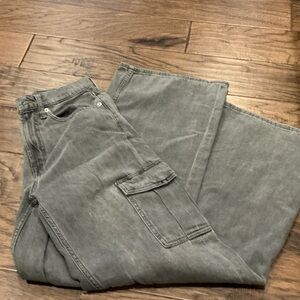 Old Navy Women's Gray High Rise Jeans